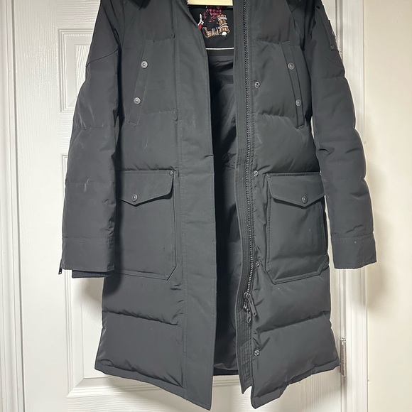 MOOSE KNUCKLES-Black Parka - Picture 7 of 14